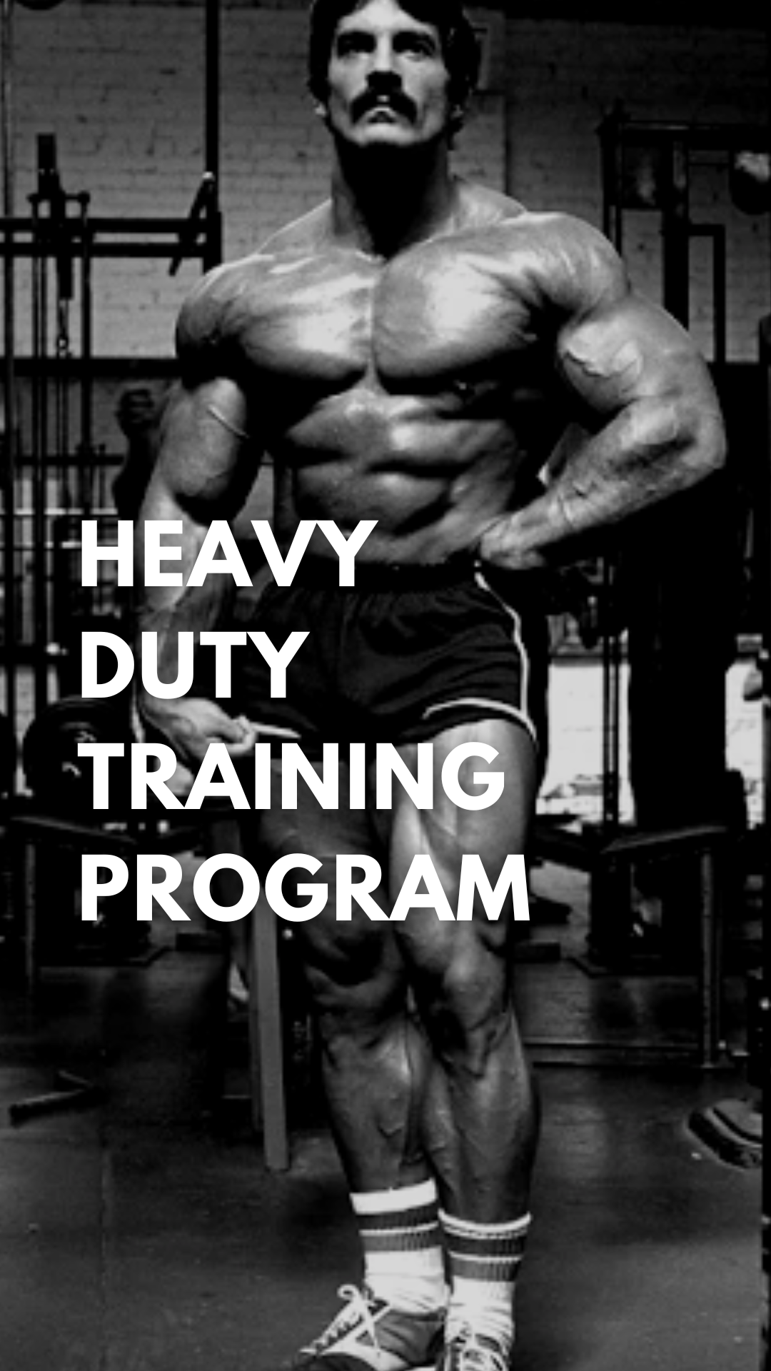 The Heavy Duty Training Program
